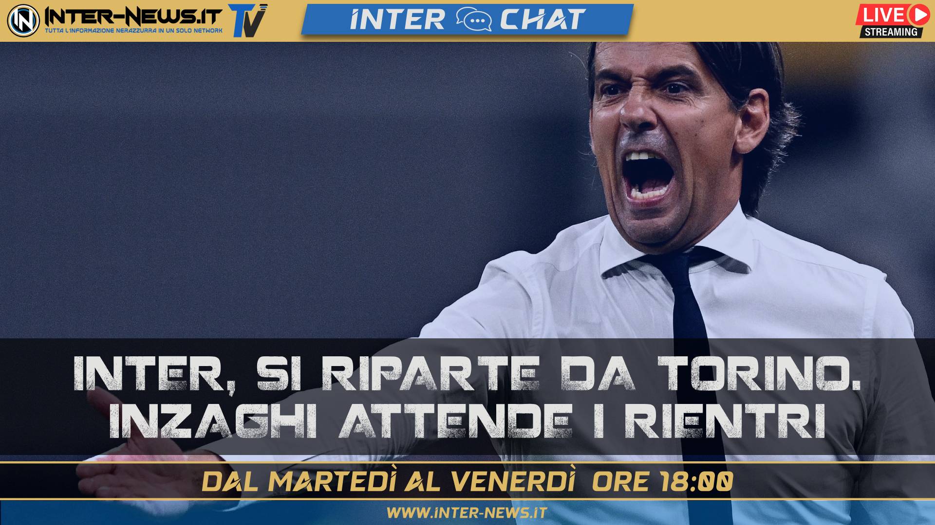 Inter Testa Torino Inzaghi Attende I Nazionali Inter Chat LIVE