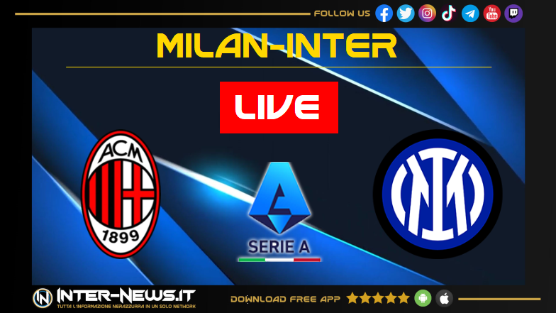 Milan Inter 1 2 L INTER E CAMPIONE D ITALIA LIVE