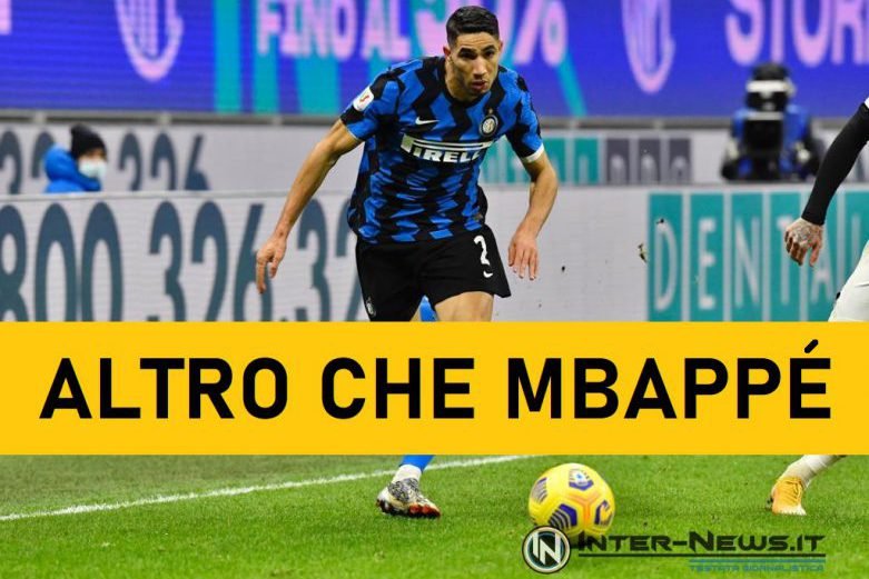 Kylian Mbappé utopia Inter, che sogna Achraf Hakimi e altri compagni (Photo Inter-News.it ©)