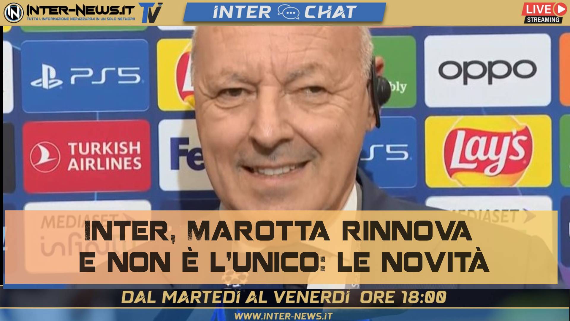 Inter | Marotta Rinnova E Non è L’unico | Le Novità | Inter Chat LIVE