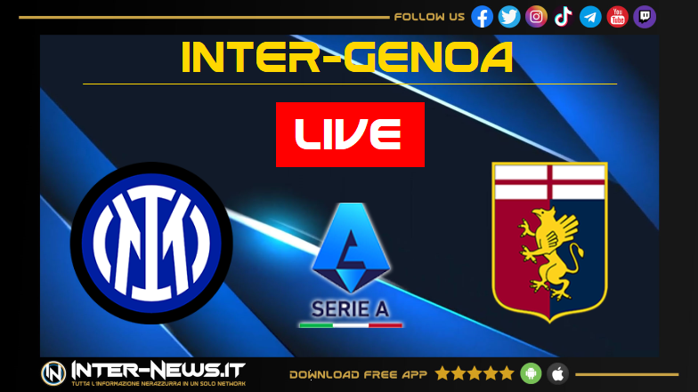 LIVE Inter-Genoa 0-0: comincia la partita a San Siro!