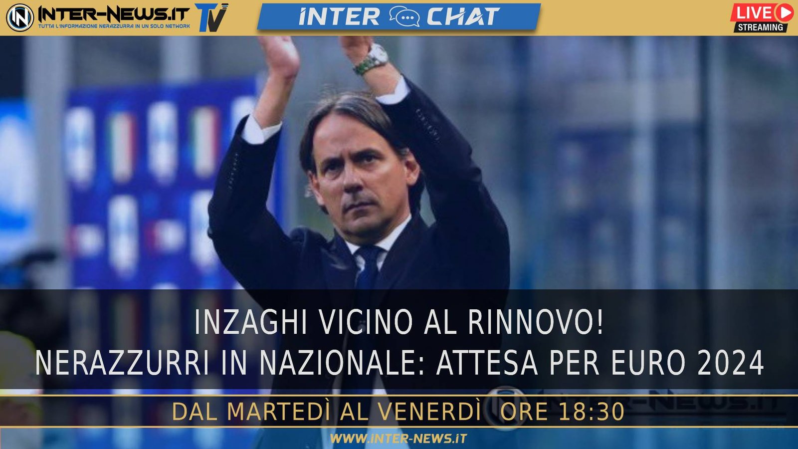 VIDEO – Inzaghi Inter, rinnovo vicino! Attesa Euro2024 | Inter Chat