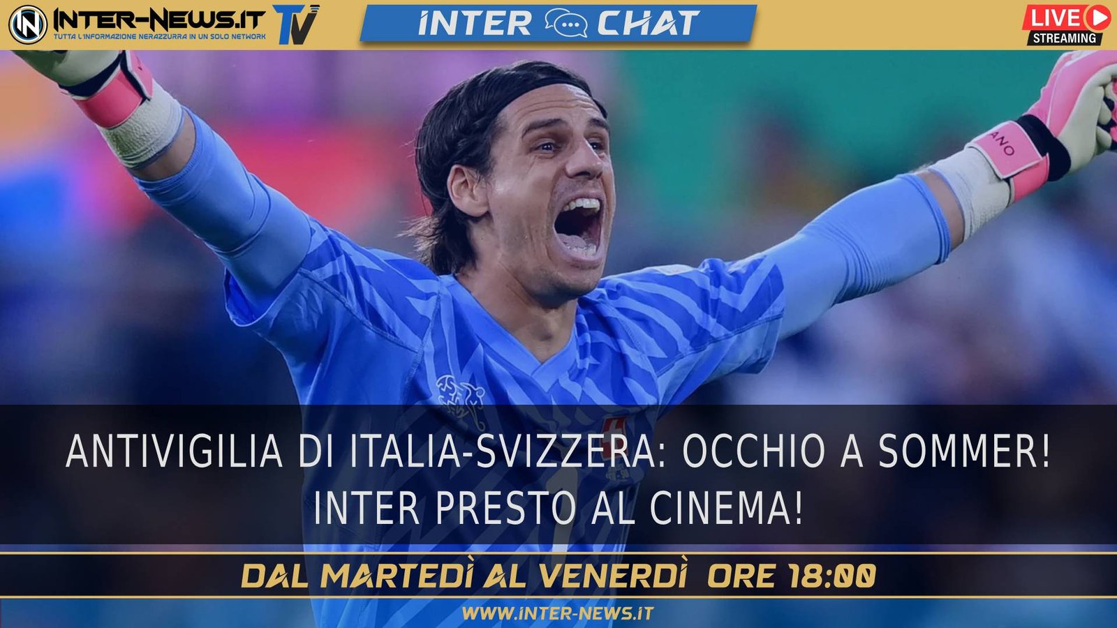 Antivigilia di Italia Svizzera! Inter, incontro in sede | Inter Chat LIVE