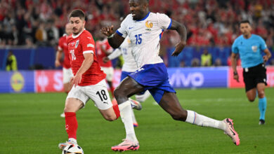 Marcus Thuram in Austria-Francia