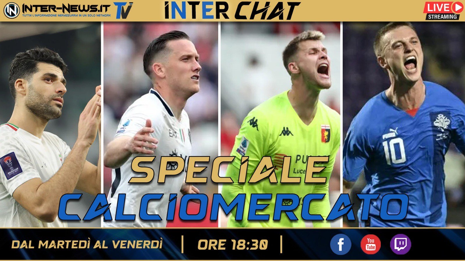 VIDEO – Speciale Calciomercato, si inizia! Vicino un arrivo | Inter Chat