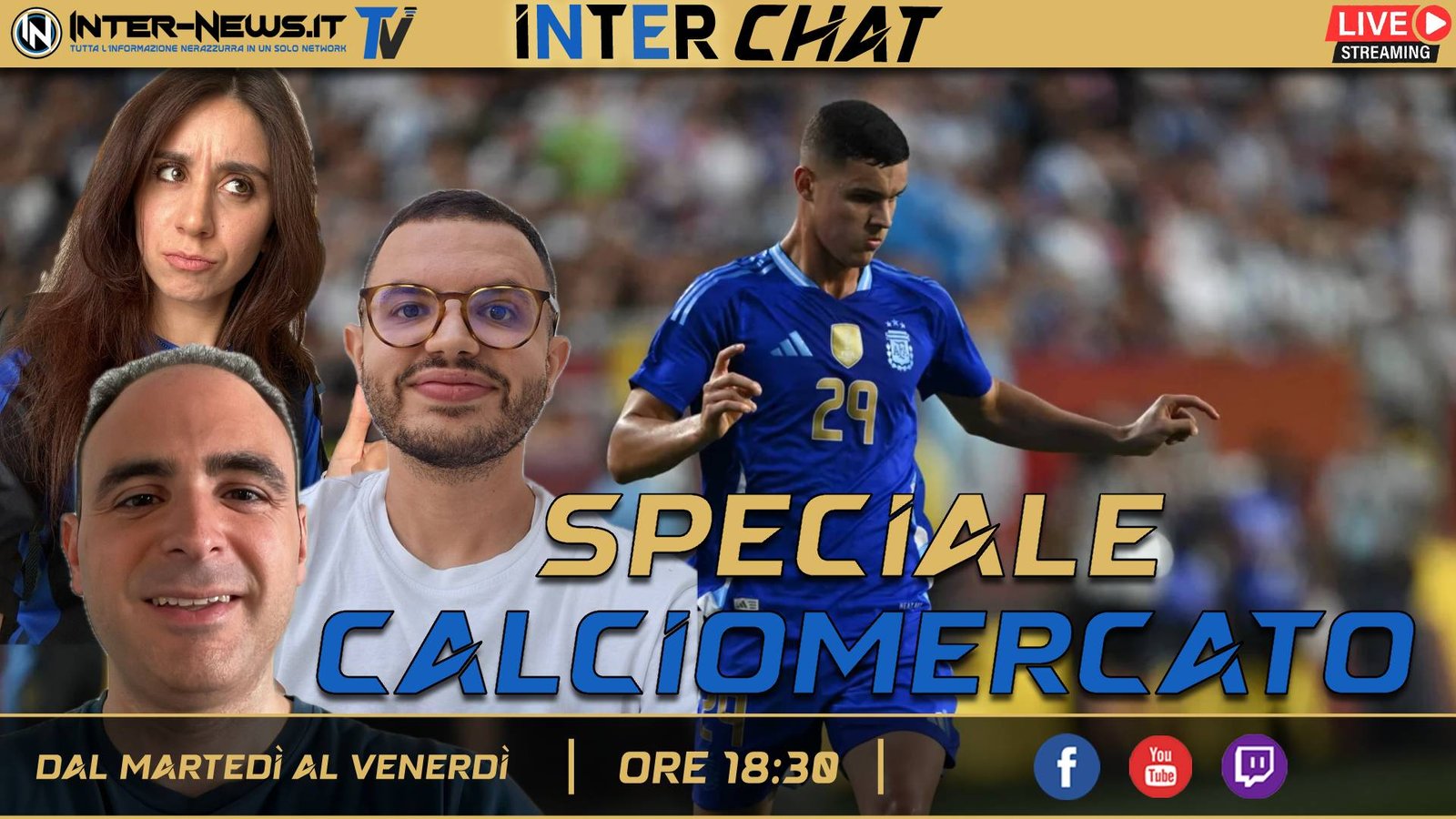 Calciomercato Inter, la dirigenza lavora alle cessioni | Inter Chat LIVE