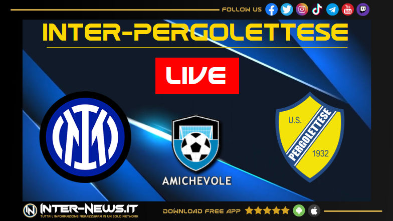 LIVE Inter Pergolettese 0 0: inizia la partita amichevole!
