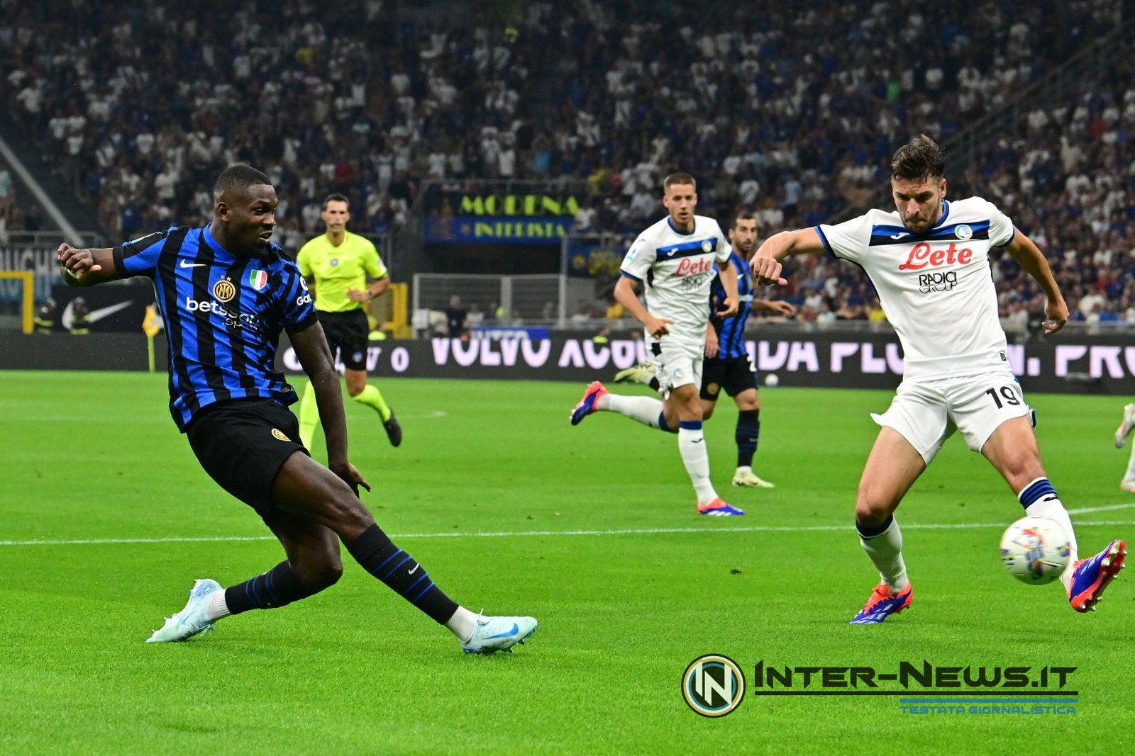 VIDEO – Inter Atalanta ha lasciato il segno. Il primo gol da show!