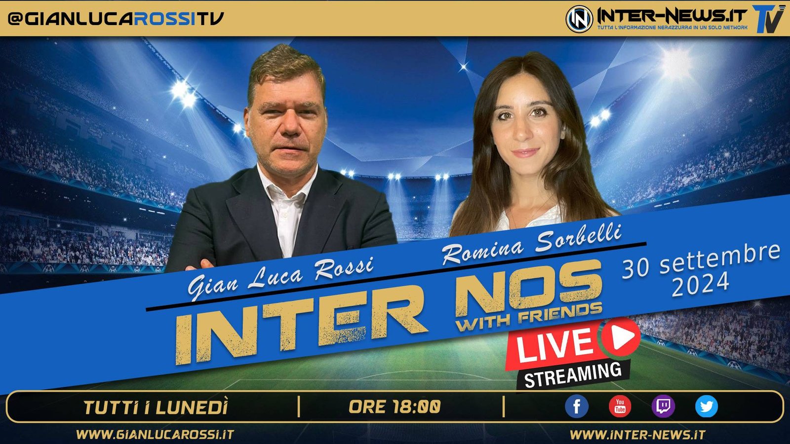 VIDEO – Inchiesta ultras e Curva Nord e vigilia di Champions League | Inter NOS con Rossi