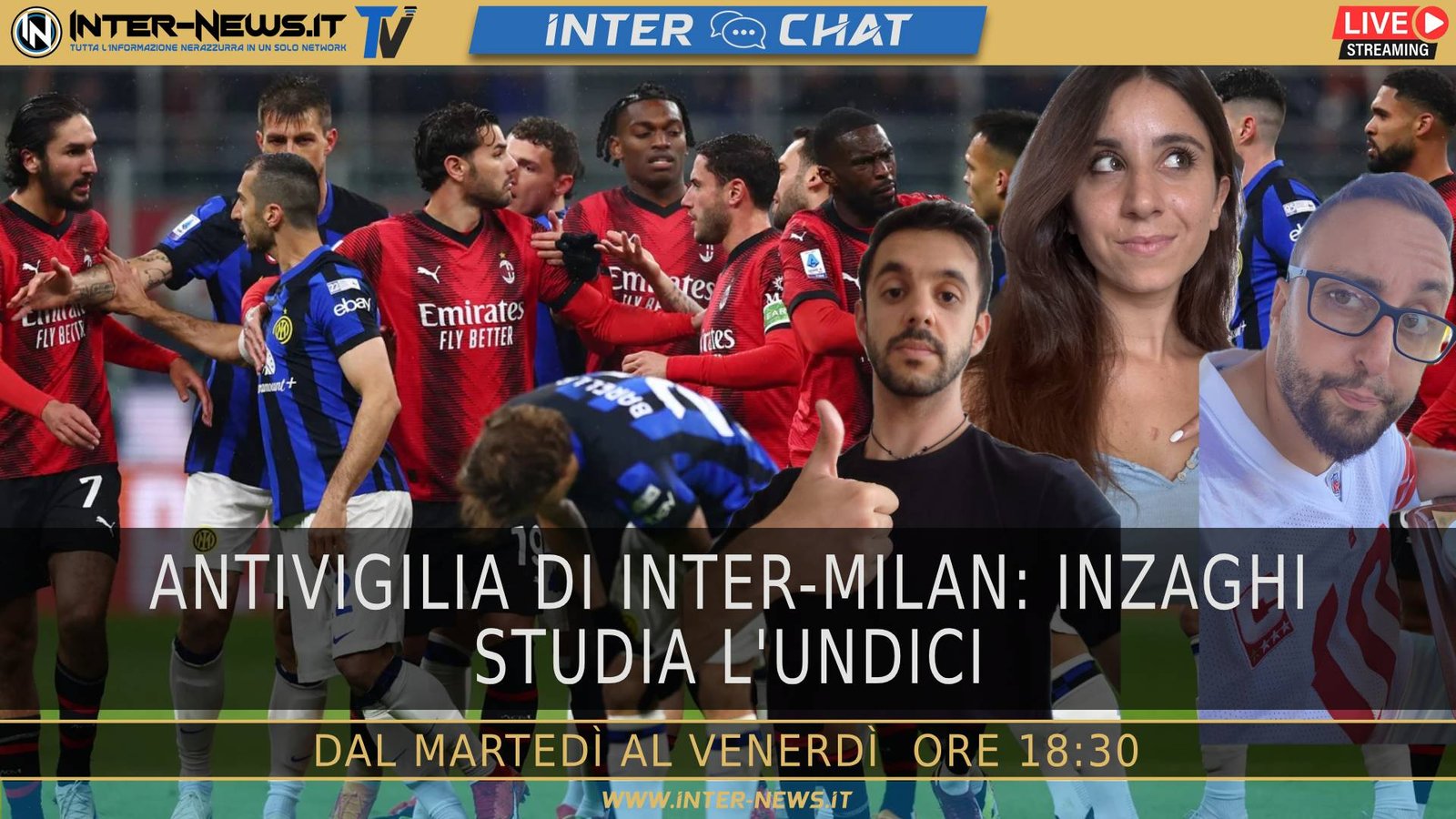 VIDEO – Inter Milan meno due: Inzaghi studia il Derby | Inter Chat