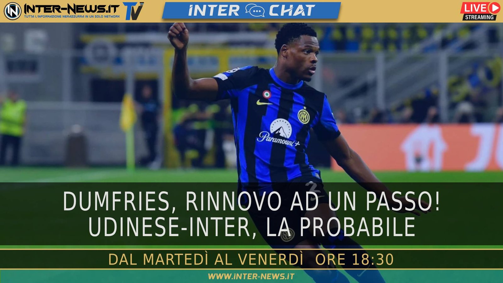 Dumfries, ecco il rinnovo! Un occhio ad Udinese Inter | Inter Chat