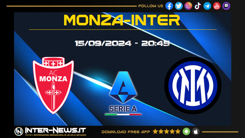 Monza Inter, le probabili formazioni per la 4ª giornata di Serie A