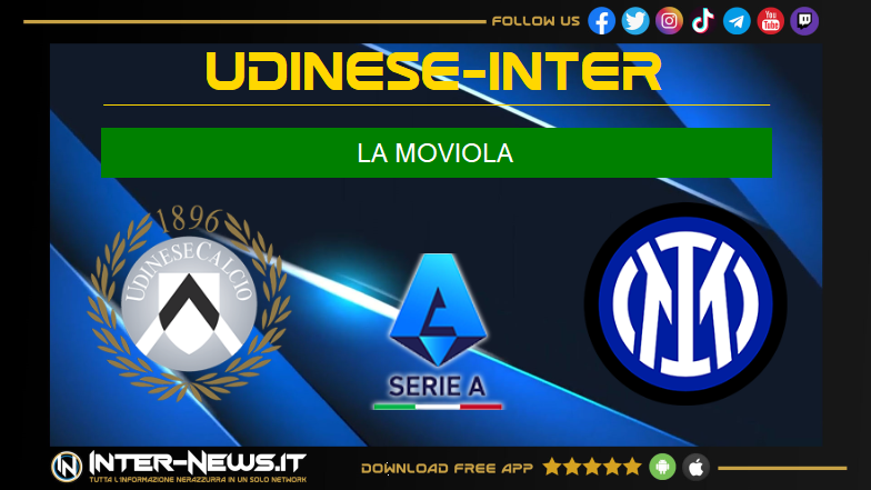 Udinese Inter 2 3, il tabellino della partita della 6ª giornata di Serie A