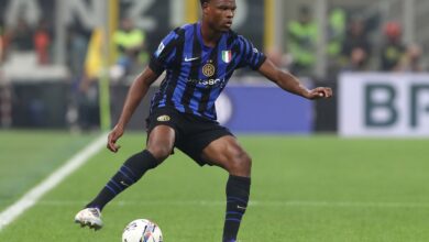 Denzel Dumfries in Inter-Milan