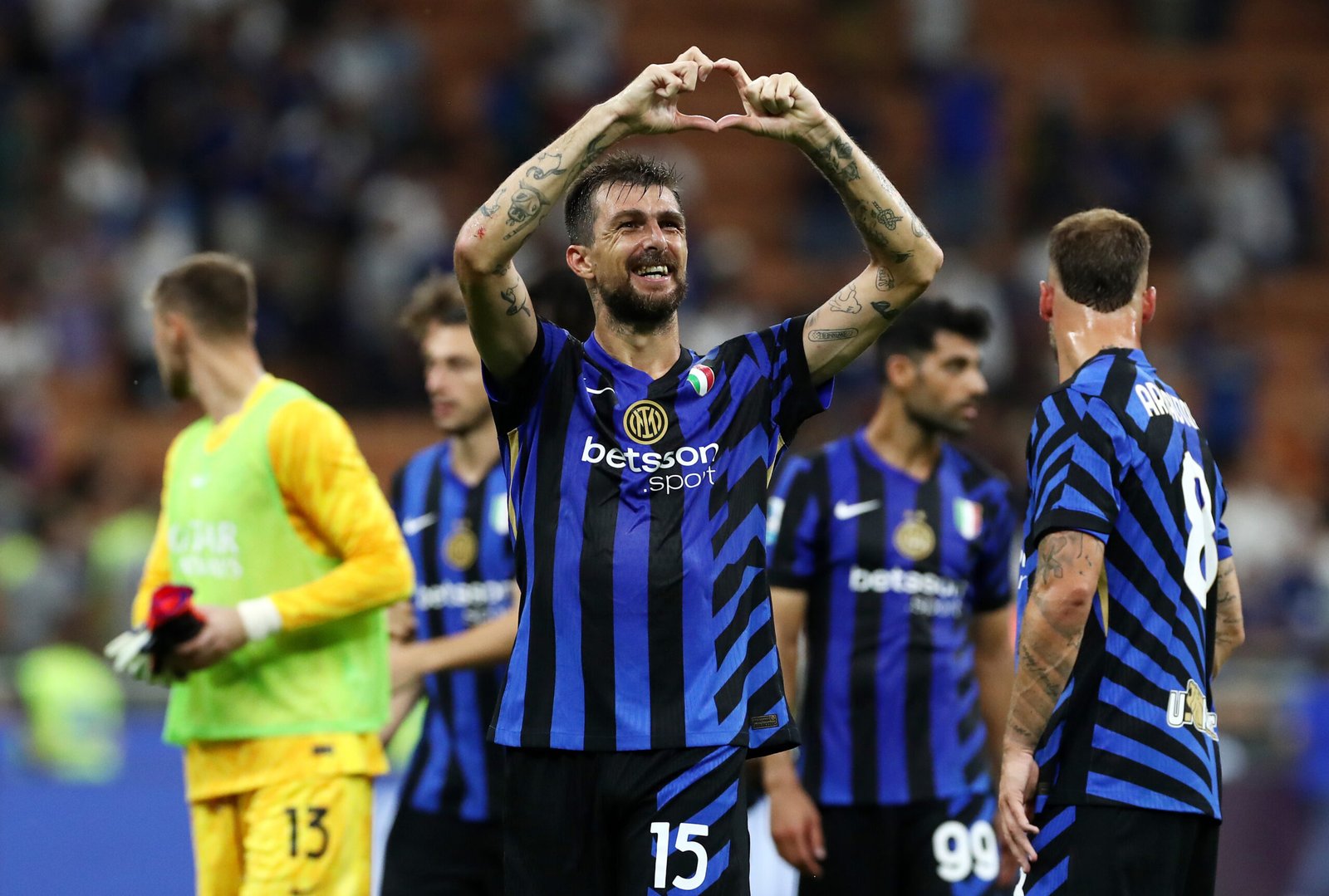 Acerbi maiuscolo in Udinese Inter: i dati non mentono