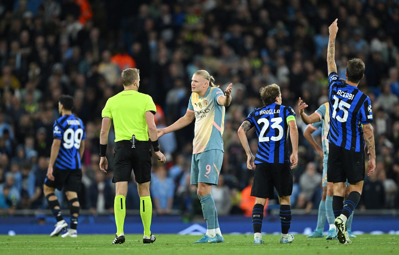 Manchester City Inter, premiato il migliore della partita: è dei nostri!