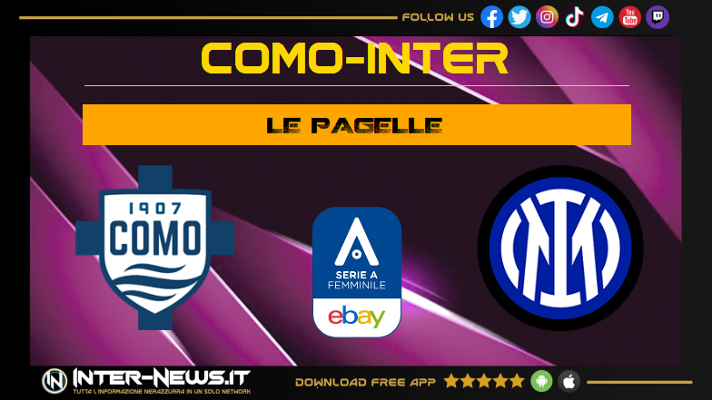 Como Inter Women 0 1, le pagelle: due flop dalla panchina, Wullaert 7!