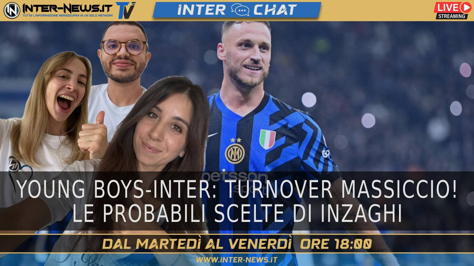 Young Boys Inter, turnover massiccio! Le probabili scelte di Inzaghi | Inter Chat Live