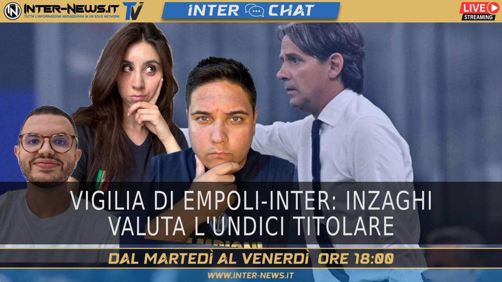 VIDEO – Vigilia di Empoli Inter, probabili e valutazioni | Inter Chat