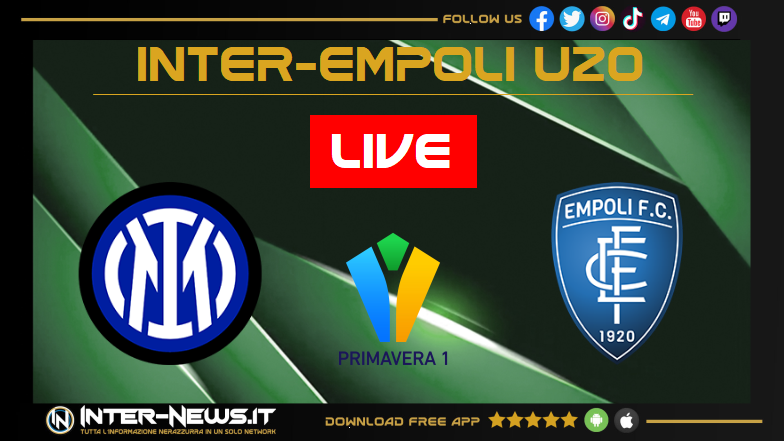 LIVE Inter Empoli Primavera 0 0: inizia la partita