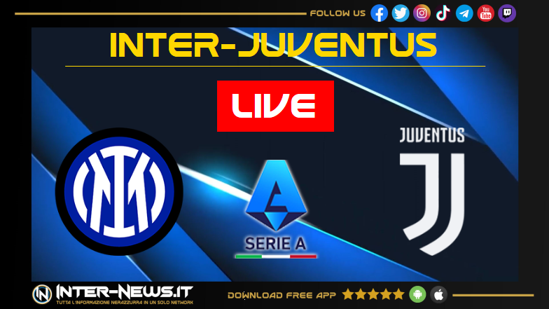 LIVE Inter Juventus 0 0: inizia il derby d’Italia a San Siro