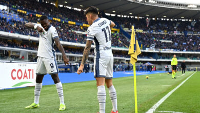 Marcus Thuram e Joaquin Correa in Verona-Inter