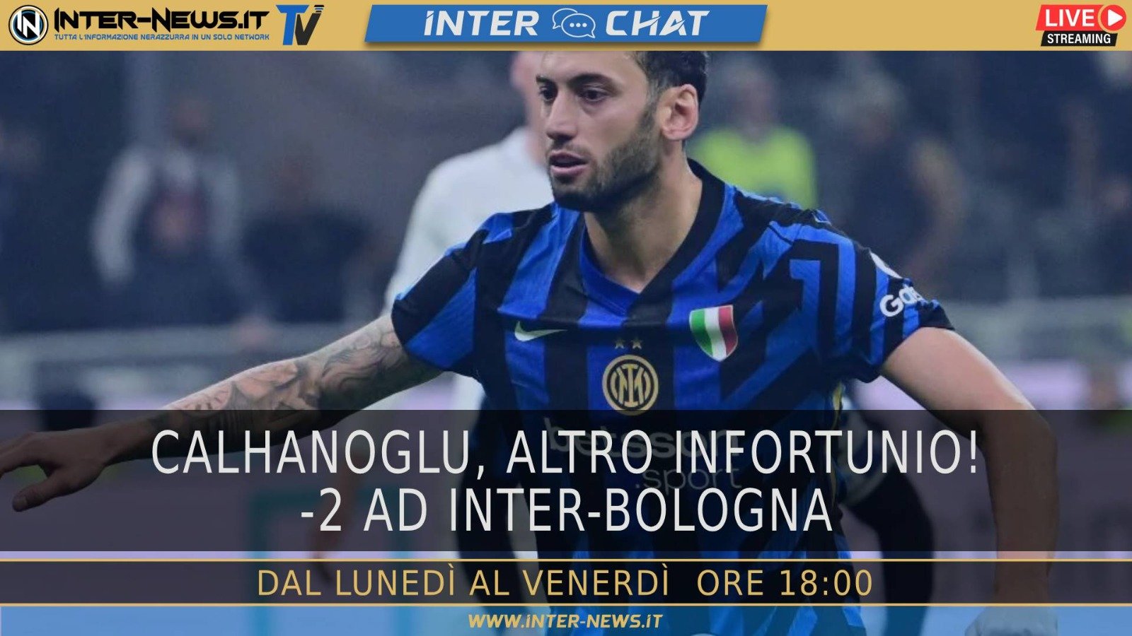 VIDEO – Calhanoglu ancora out! Ora Inter Bologna | Inter Chat