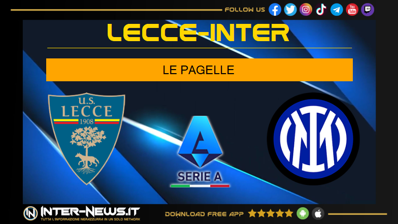 Lecce Inter 0 4, pagelle: Frattesi da 8, Lautaro Martinez segue