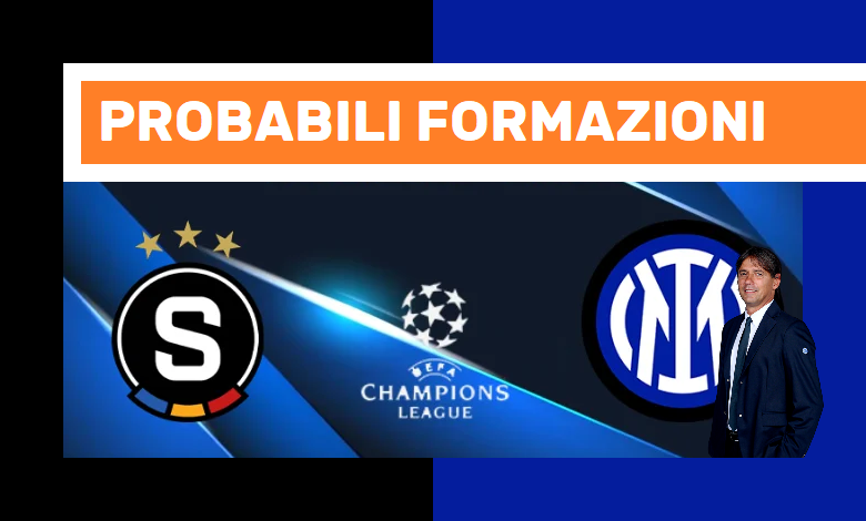 Sparta Praga Inter probabili formazioni Champions League: le scelte di Inzaghi