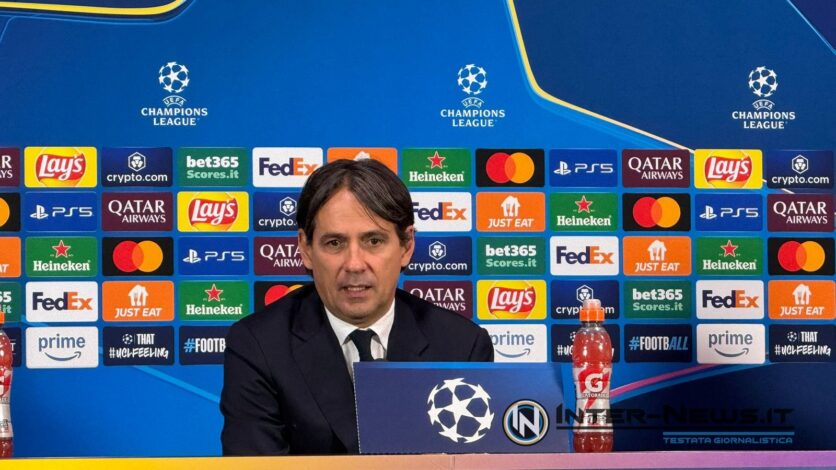 Inzaghi, conferenza stampa della vigilia di Inter Feyenoord: l’ora!