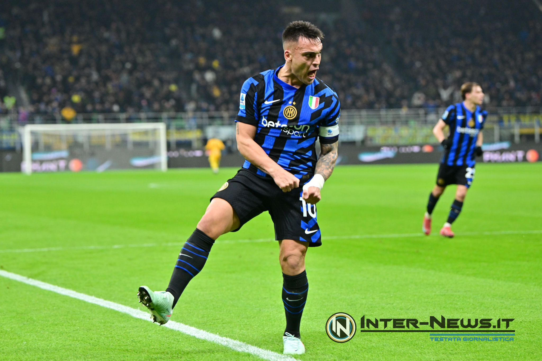 Lautaro Martinez MOTM Qatar Airways di Inter Fiorentina: decisivo anche senza il gol!