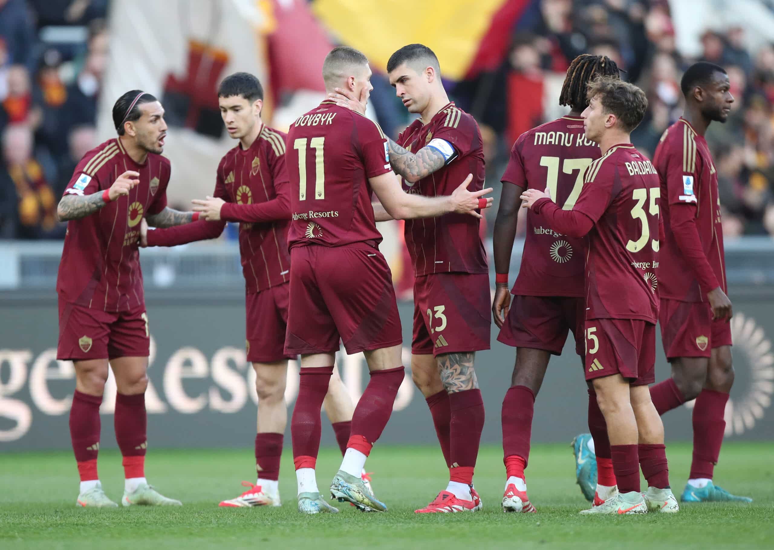 Highlights Serie A | Roma Cagliari 1 0: basta la rete di Dovbyk